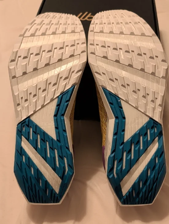 Allbirds Tree Flyer Thrive Yellow & Blizzard White Size 13 NIB - Picture 3 of 8